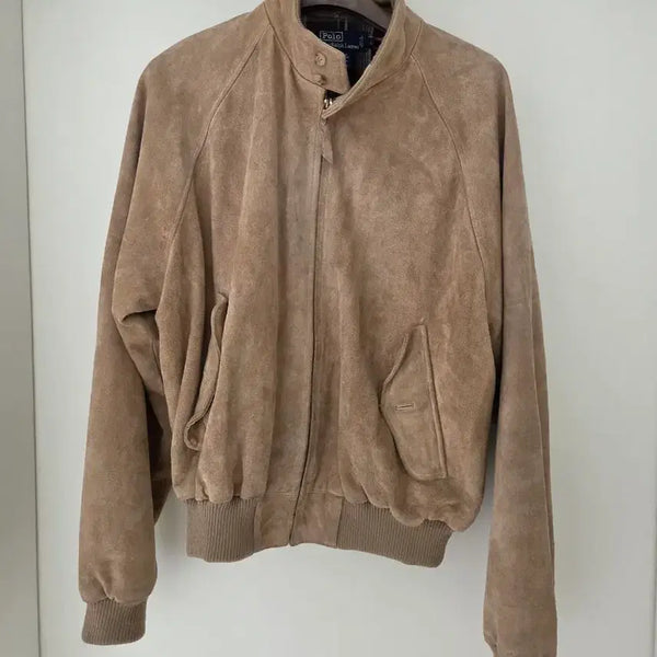 [BUNJANG] Polo Ralph Lauren Suede Harrington Jacket / 폴로 스웨이드 바라쿠타 헤링턴 자켓
