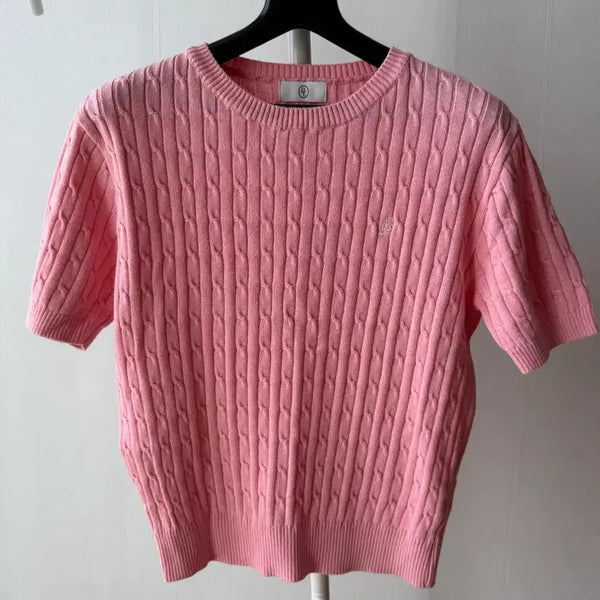 [BUNJANG] Benito Short Sleeve Knit / 베니토 반팔 니트
