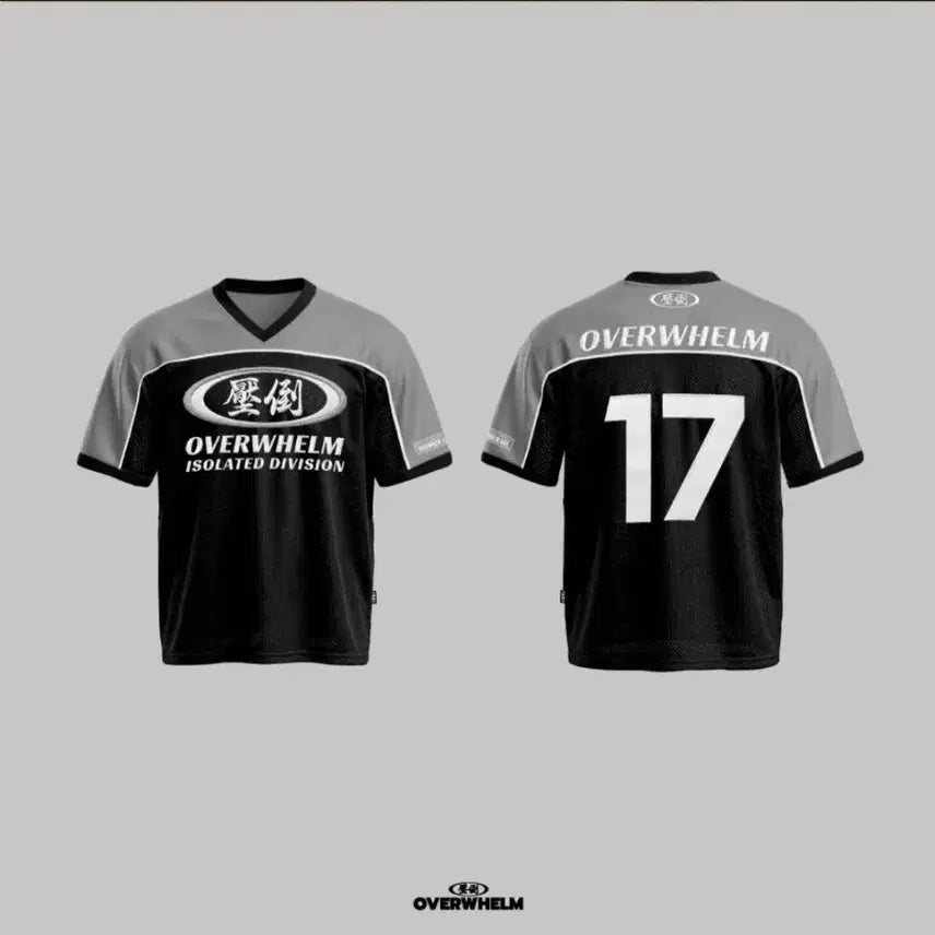 [BUNJANG] Overwhelm 26 Double Circle Rugby Jersey Size 1 / 압도 반팔 overwhelm26(새상품) 1사이즈 더블써클 럭비져지