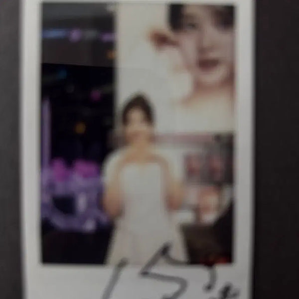 [BUNJANG] Jo Soo Min Actor Signed Polaroids / 조수민 배우 사인 폴라.친필 싸인