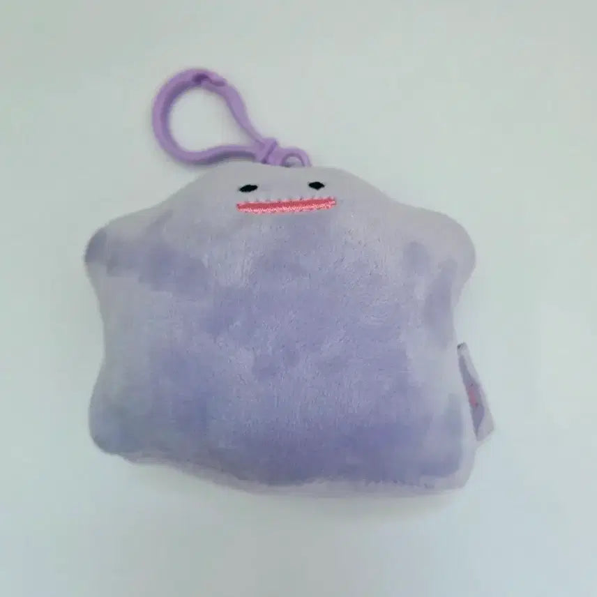 [BUNJANG] Ditto Plush Keychain / 포켓몬스터 메타몽 인형 키링