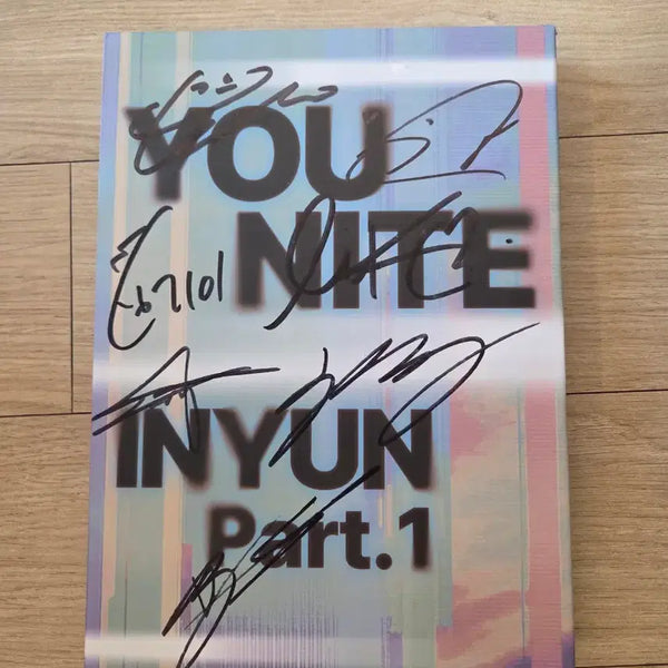 [BUNJANG] YOUNITE 8th Album 'YOUNITE' : Autographed Message Photocard / 유나이트 8집 인연 YOUNITE 친필메세지 싸인 비매앨범 신보 포카 kpop