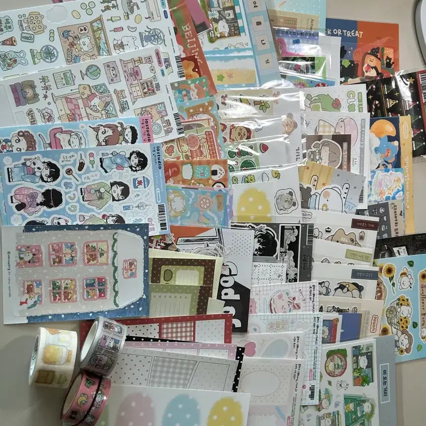 [BUNJANG] K-Accents Sticker Bundle Set / 다꾸 스티커 일괄 판매합니다!