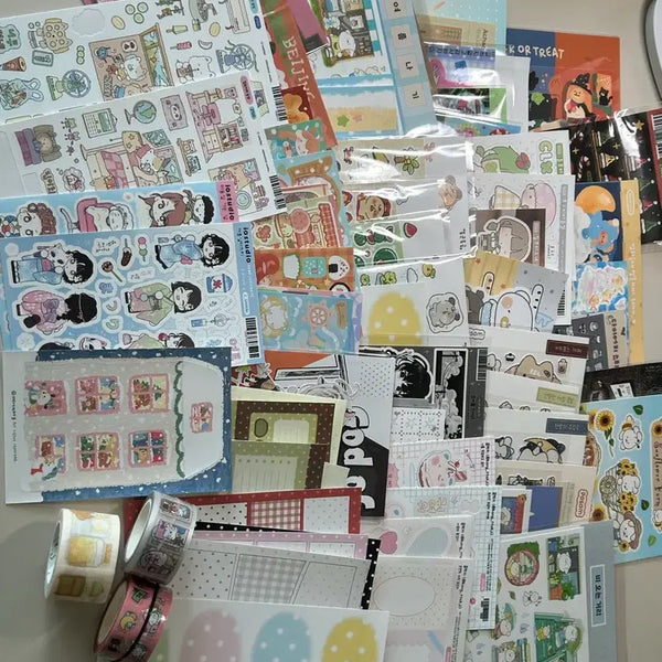 [BUNJANG] K-Accents Sticker Bundle Set / 다꾸 스티커 일괄 판매합니다!