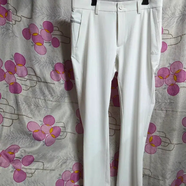 [BUNJANG] Adidas Premium White Golf Pants 32 / 아디다스 화이트 프레미엄 골프 바지 32