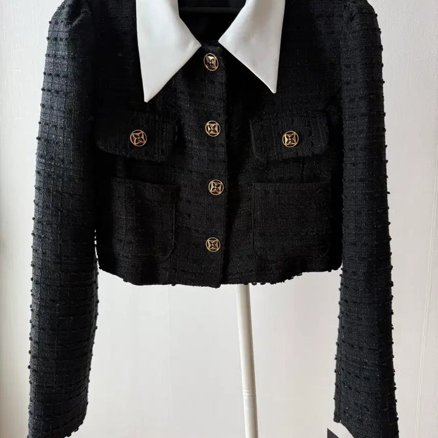 [BUNJANG] DAISY Tweed Jacket Black / DAISY 트위드자켓