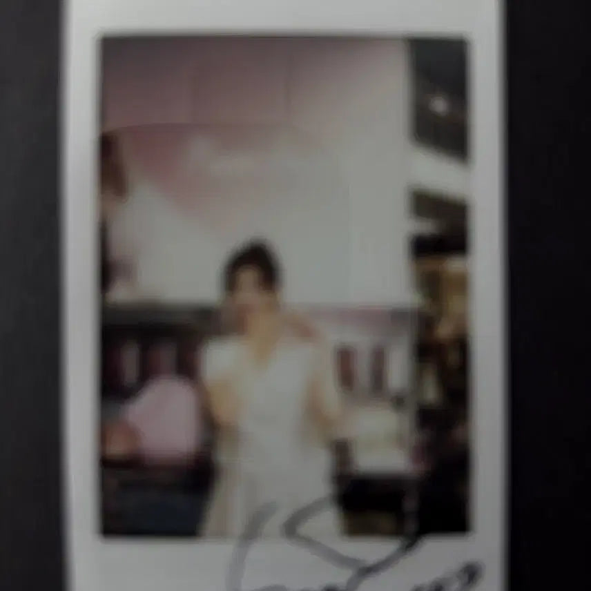 [BUNJANG] Cho Soo Min Actor Autographed Polaroid / 조수민 배우(다른버전) 사인 폴라.친필 싸인