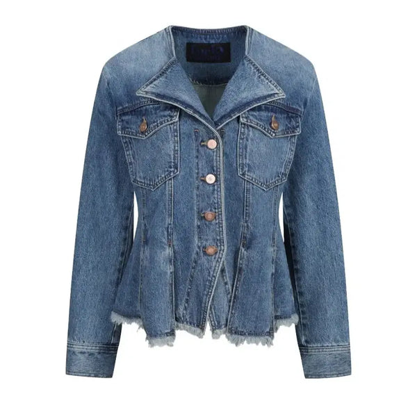 [BUNJANG] Lucky Chouette Denim Jacket / 럭키슈에뜨 데님자켓