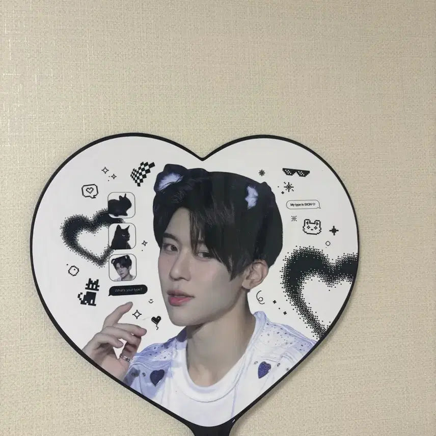 [BUNJANG] NCT WISH Sion Uchiwa (Photocard Freebie) / 엔시티위시 시온 우치와 (포카 덤)