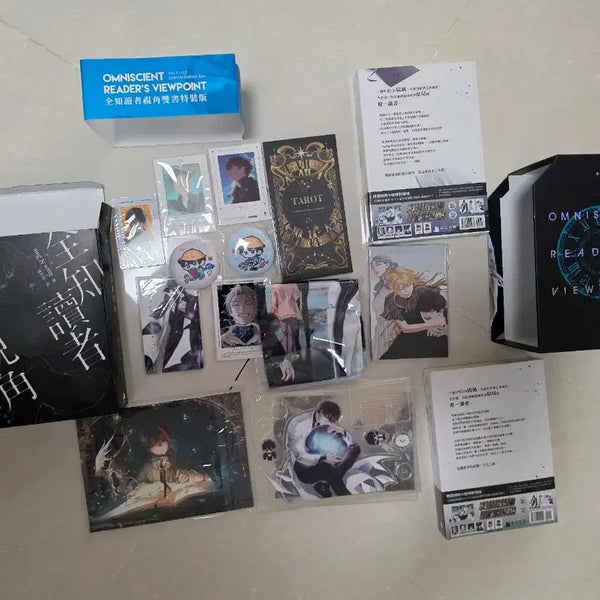 [BUNJANG] Omniscient Reader's Viewpoint Taiwan Edition Vol 11+12 Special Set (with Tarot Cards + Bonus Yoo Joonghyuk Plush) / 전지적독자시점 대만판 11+12 특별판 (타로카드 포함)(+덤 유중혁 인형)