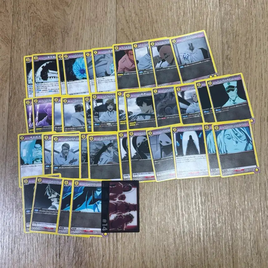 [BUNJANG] Bleach Union Arena Quincy Set Photocard Bundle / (일괄) 블리치 유니온 아레나 포토카드 포카 퀸시 세트