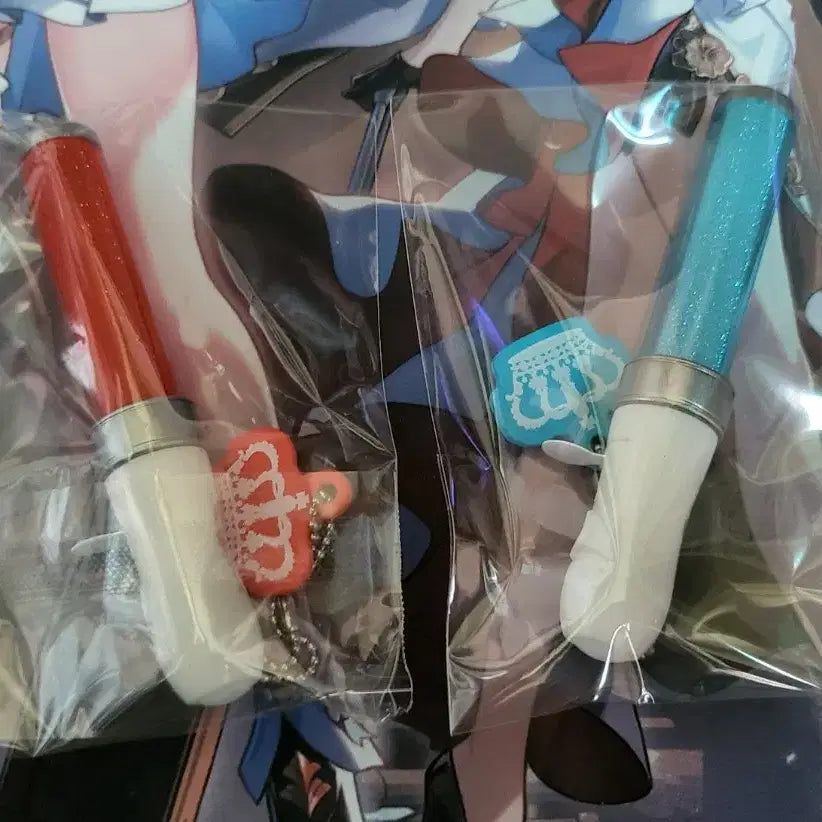 [BUNJANG] King Blade Miniature Gacha Penlight (Blue, Red) / 킹블레이드 (킹블) 미니어쳐 가챠 펜라이트 (블루, 레드)
