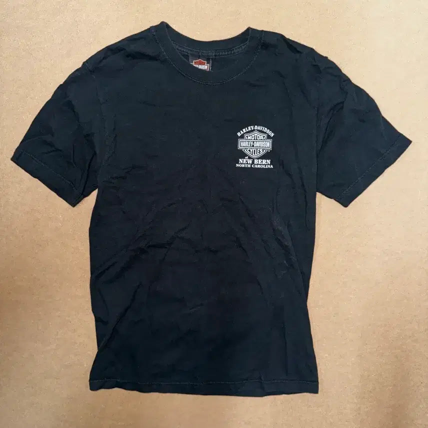 [BUNJANG] Harley-Davidson Short Sleeve T-Shirt Black S / 할리데이비슨 반팔 티셔츠 블랙