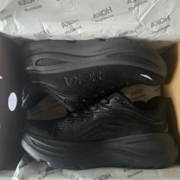 [BUNJANG] Hoka Bondi 9 Black Running Shoes / 호카  본디9 블랙 사이즈 245,265 새상품