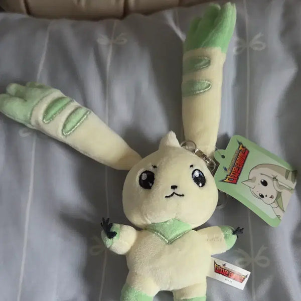 [BUNJANG] Digimon Tamers Terriermon Plush Keyring / 디지몬 테이머즈 테리어몬 인형 키링