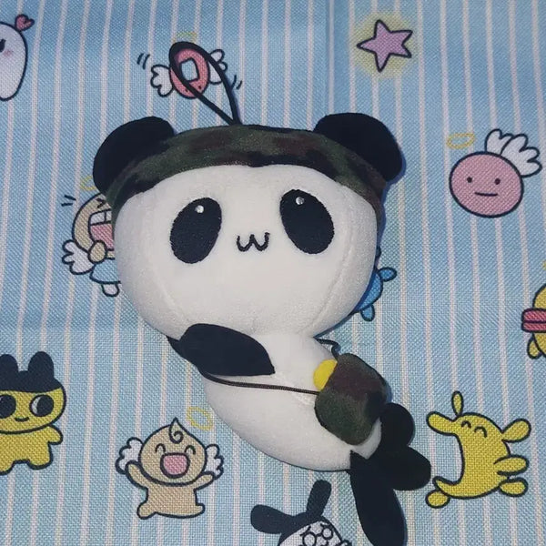 [BUNJANG] Copa Muda Army Panda Doll / 고전 코파무다 아미판다 인형