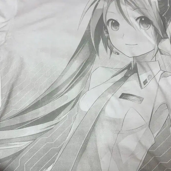 [BUNJANG] Vocaloid Hatsune Miku Graphic T-Shirt / 보컬로이드 하츠네미쿠 플그래픽 반팔티 오타쿠티셔츠 미소녀