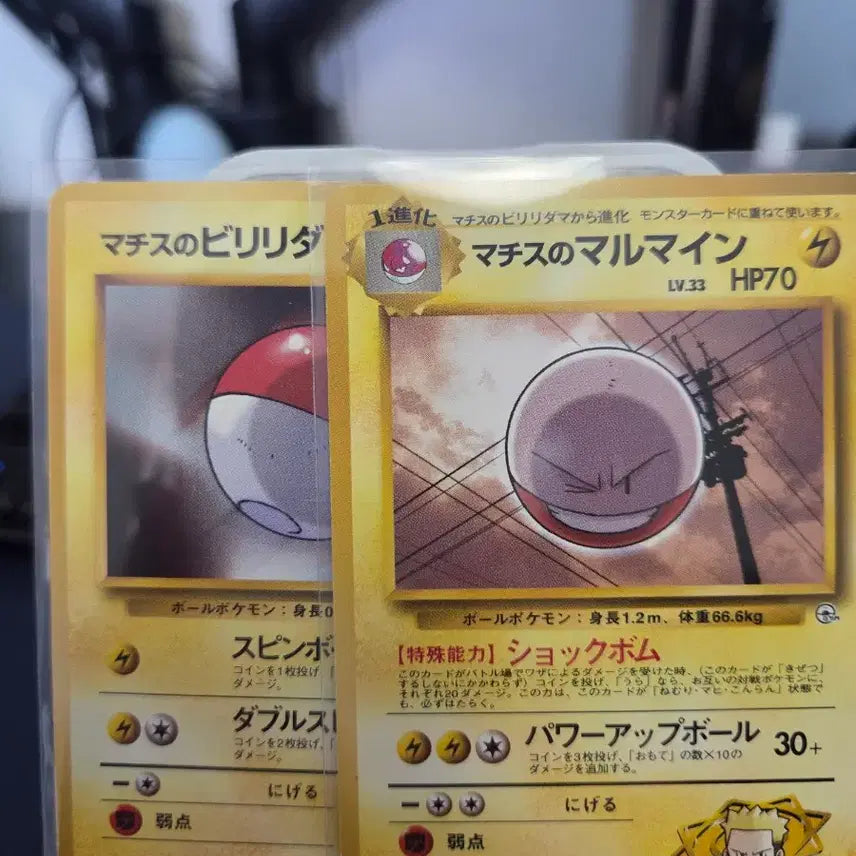 [BUNJANG] Pokemon Card 1996 1st Edition Expansion Pack 1st Series Old Back Krabby & Voltorb / 포켓몬카드) 1996 초판 확장팩 1탄 올드백 찌리리공, 붐볼