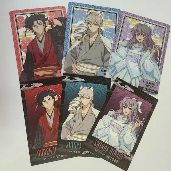 [BUNJANG] Seraph of the End Hyakki Yagyo Clear Card Set / 종말의 세라프 백귀야행 클리어 카드 특전 카드 양도 종세 구렌 시노아 신야 종말의세라프