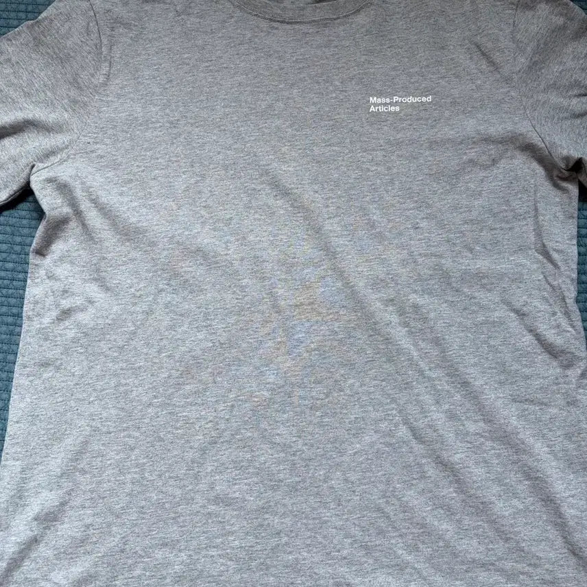 [BUNJANG] PLASTIC PRODUCT MPa T-SHIRT Grey Size M / 플라스틱프로덕트 반팔 M