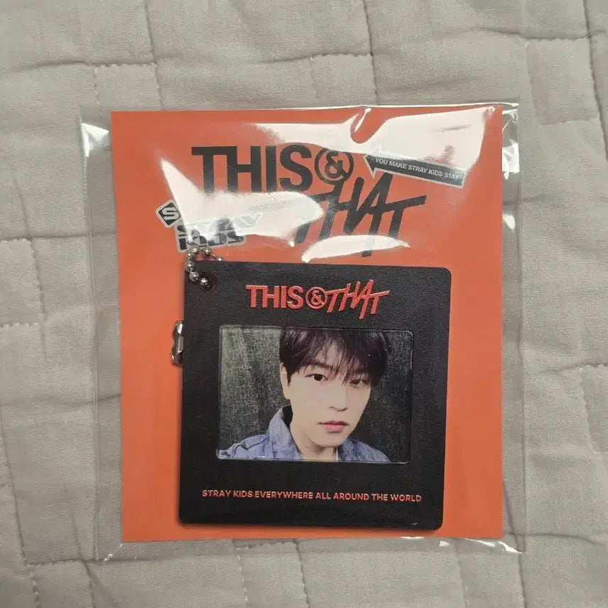 [BUNJANG] Stray Kids This&That Popup Photokeyring Seungmin / 원가 양도) 스키즈 this&that 디스앤댓 팝업 포토키링 승민