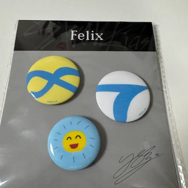 [BUNJANG] Stray Kids SKZOO Run It Felix Badge / 스트레이키즈 스키주 일본 굿즈 Run it 굿즈 필릭스 뱃지