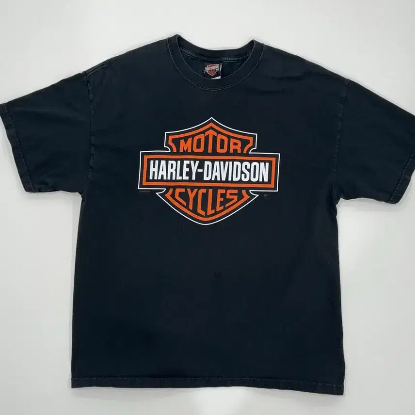 [BUNJANG] Harley-Davidson Vintage Short-Sleeve T-Shirt XL / 할리데이비슨 빈티지 반팔 티셔츠 XL