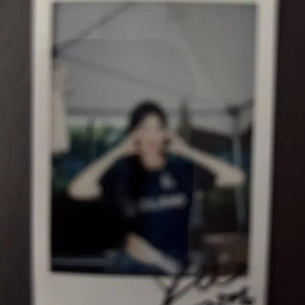 [BUNJANG] Kim Jin Kyung Autographed Polaroid / 유튜버 김진경 사인 폴라.친필 싸인