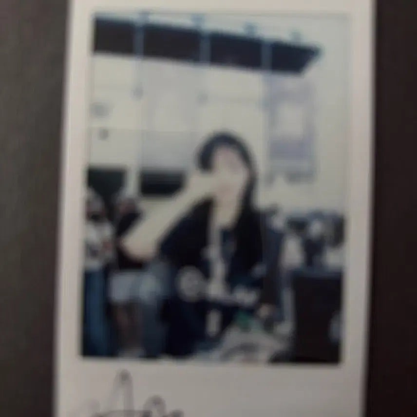 [BUNJANG] Joa Ram Seoul E-Land Reporter Autographed Polaroid / 조아람 서울이랜드 리포터 사인 폴라.친필 싸인.서울 이랜드