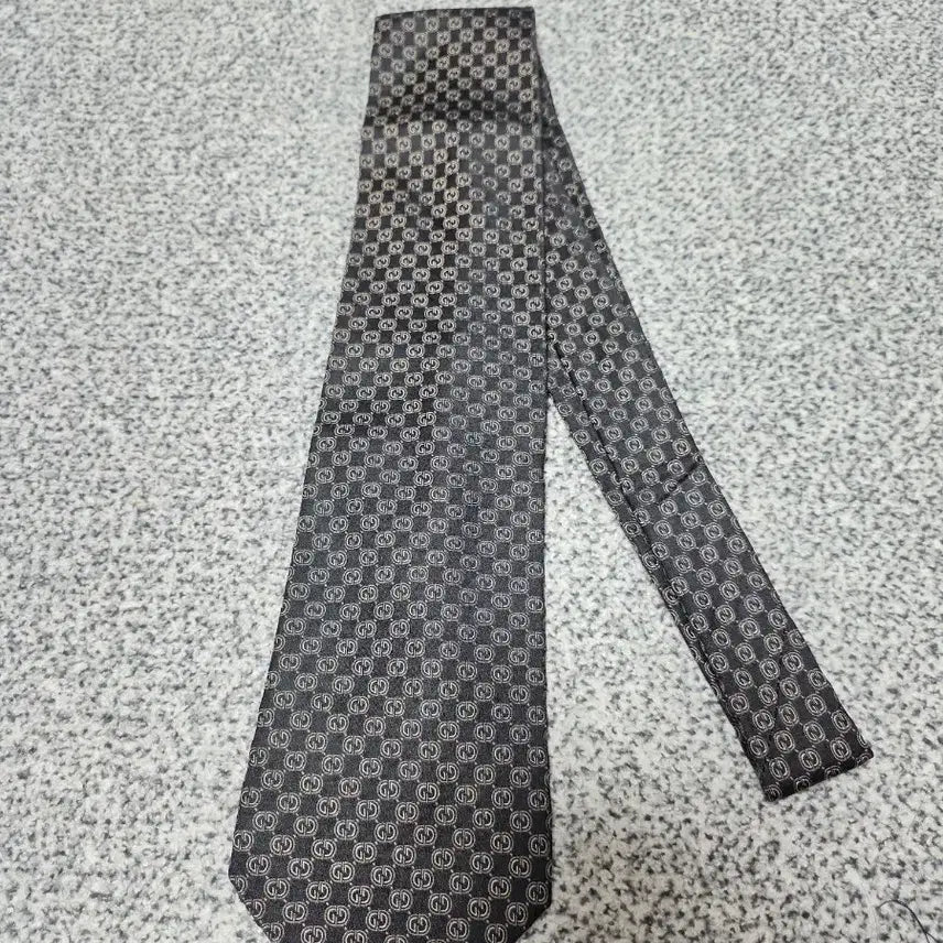 [BUNJANG] Gucci GG Pattern Necktie / 구찌 GG 패턴 넥타이