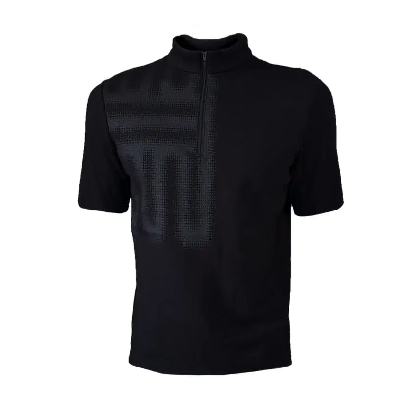 [BUNJANG] TAEHO SEOUL TS BLUR Half Zip T-Shirt / 태호서울 TS BLUR Half zip T shirt