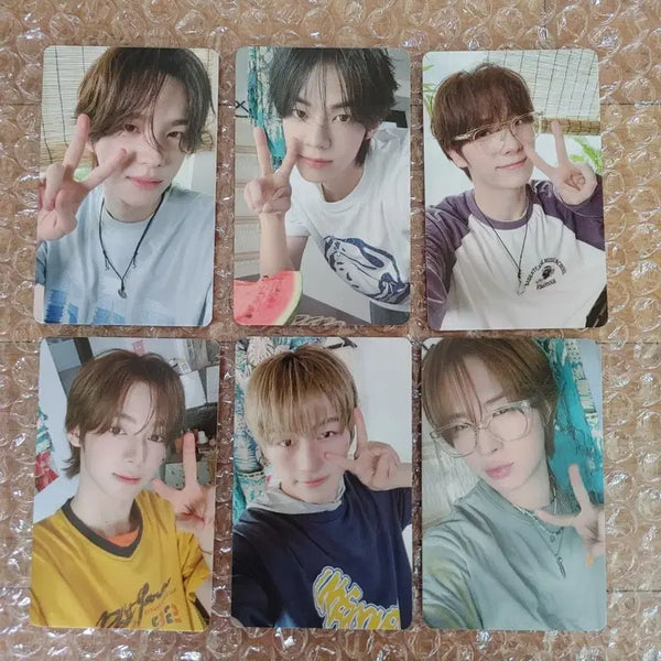 [BUNJANG] TWS Soda Soda Animate POB Photocard Set / 현물) 투어스 소다소다 애니메이트 특전 포카 세트 양도