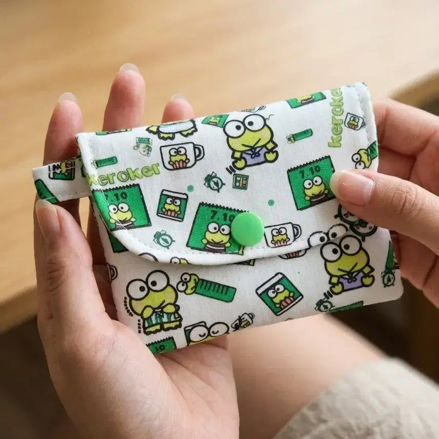 [BUNJANG] Keroppi Card Holder / 케로피 카드지갑(7,000원->6,300원할인중)