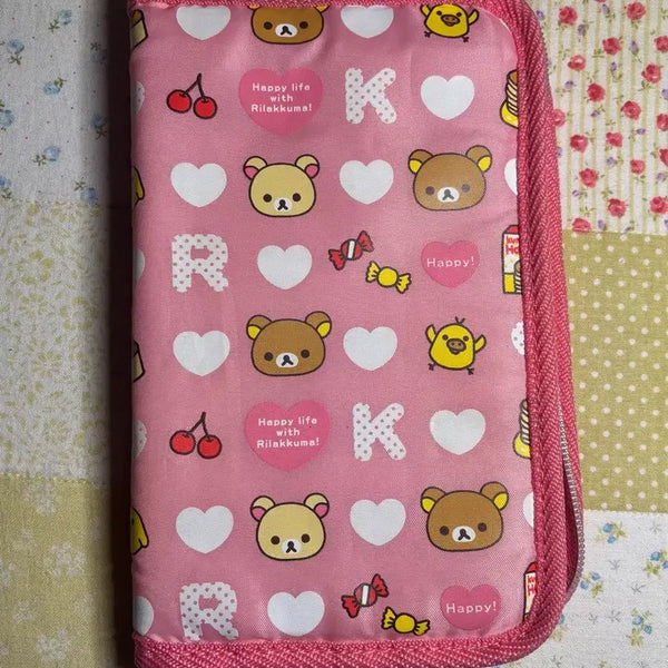 [BUNJANG] Rilakkuma Pouch Pink / 리락쿠마 파우치 핑크