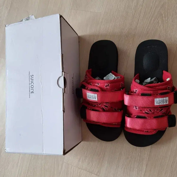 [BUNJANG] Suicoke Bandana Paisley Slippers / 수이코크 반다나 페이즐리 슬리퍼