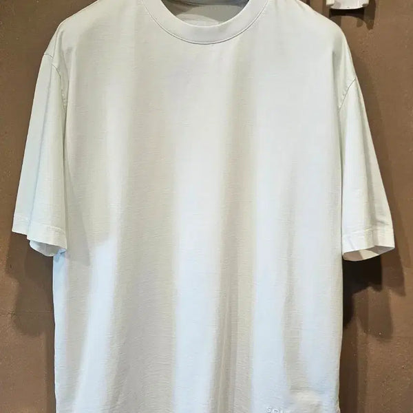 [BUNJANG] Solid Homme Oversized Logo T-Shirt White / 솔리드 반팔 티셔츠 화이트