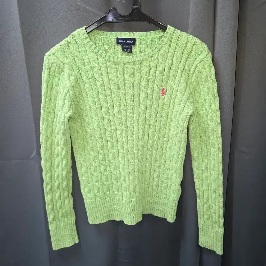 [BUNJANG] Polo Ralph Lauren Cable Knit Sweater / 폴로 랄프로렌 케이블 니트 (2398)