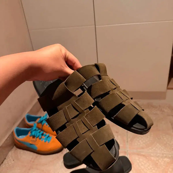 [BUNJANG] Customade Gladiator Sandals Slippers / 커스텀에이드 글레디에이터 샌들 슬리퍼