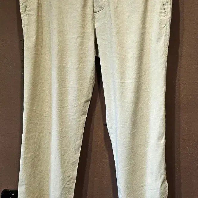 [BUNJANG] Time Homme Linen Spandex Slacks / 타임옴므 슬랙스