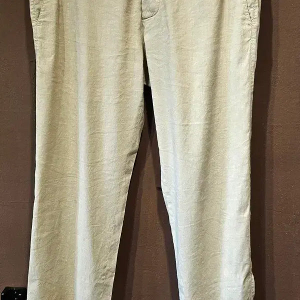 [BUNJANG] Time Homme Linen Spandex Slacks / 타임옴므 슬랙스