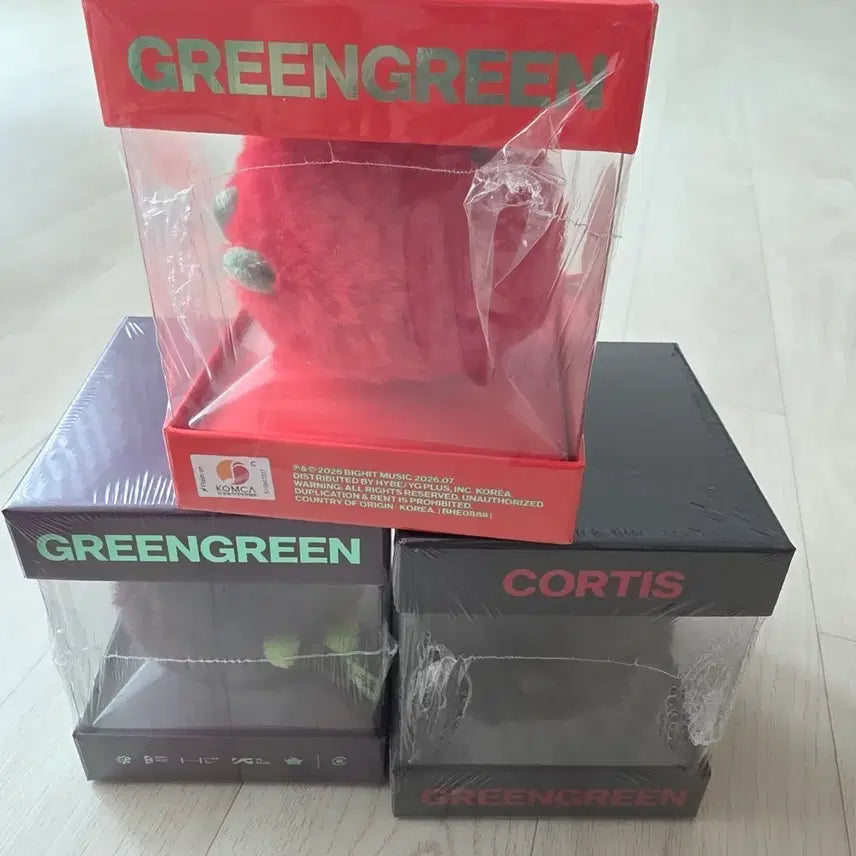 [BUNJANG] CORTIS Album Ball Set (Green/Red) Photocard Bundle - Sealed / CORTIS 앨범 코르티스 볼 그린그린 마틴 주훈 제임스 성현 건호 레드레드 포토카드 포카 미개봉