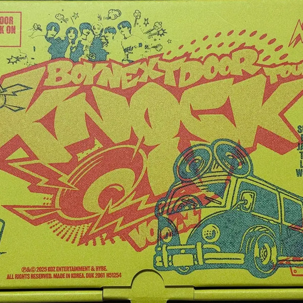[BUNJANG] BOYNEXTDOOR TOUR 'KNOCK ON Vol.1' Digital Code / BOYNEXTDOOR TOUR 'KNOCK ON Vol.1'