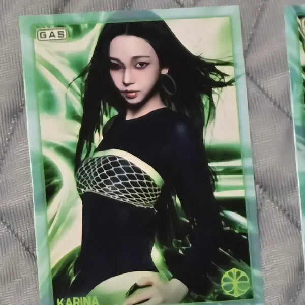 [BUNJANG] aespa GAS Complex Trading Card Karina / 에스파 GAS complex 트레이딩 카드 양도 카리나