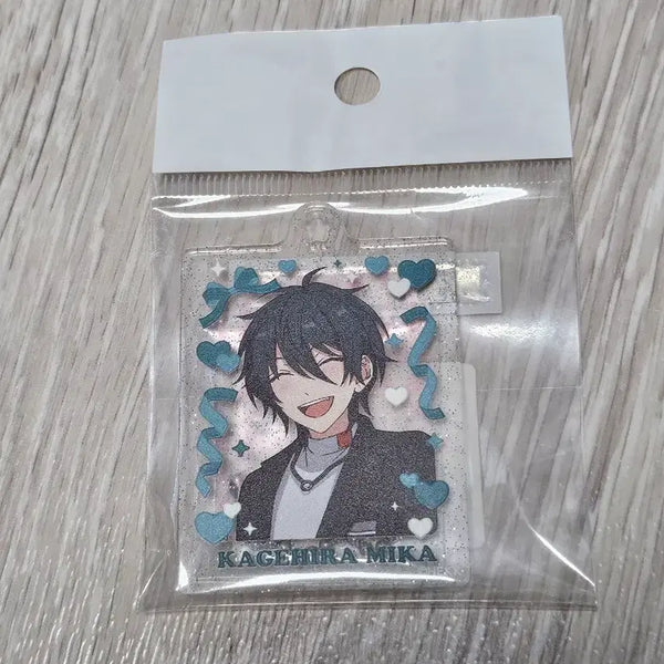 [BUNJANG] Ensemble Stars Valkyrie Mika Kagehira Fukuramé Keychain / 앙상블스타즈 앙스타 발키리 카게히라 미카 푸쿠라메 키링