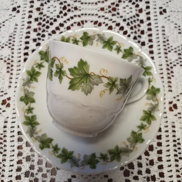 [BUNJANG] Antique German Schirnding Bavaria Teacup and Saucer / 앤틱 독일 쉬른딩 바바리아 찻잔