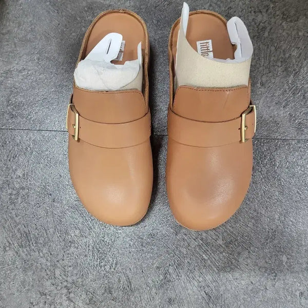 [BUNJANG] Fitflop Mules Sandals Beige / 새상품 핏플랍 뮬 샌들 베이지
