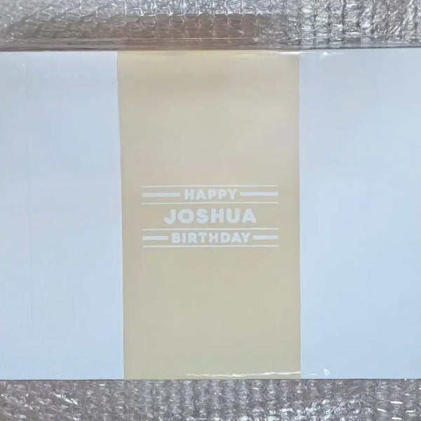 [BUNJANG] SEVENTEEN Joshua Birthday Box Version 2 / 세븐틴 조슈아 생일박스 생박 버전2 JOSHUA BIRTHDAY BOX