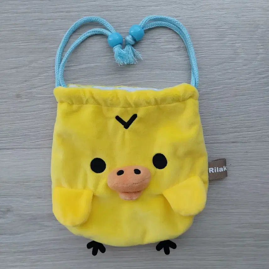 [BUNJANG] Rilakkuma Kiiroitori Lucky Pouch / 리락쿠마 키이로이토리 파우치 복주머니 복조리