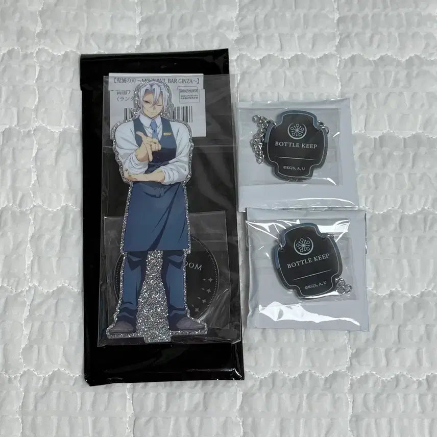 [BUNJANG] Demon Slayer Tengen Uzui Acrylic Bottle Charm / 귀멸의칼날 목테일 긴자바 우즈이 텐겐 아크릴 보틀 참