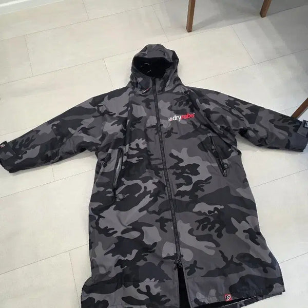 [BUNJANG] Camouflage Pattern Dry Robe - Medium Size / 드라이로브 M사이즈, 15만